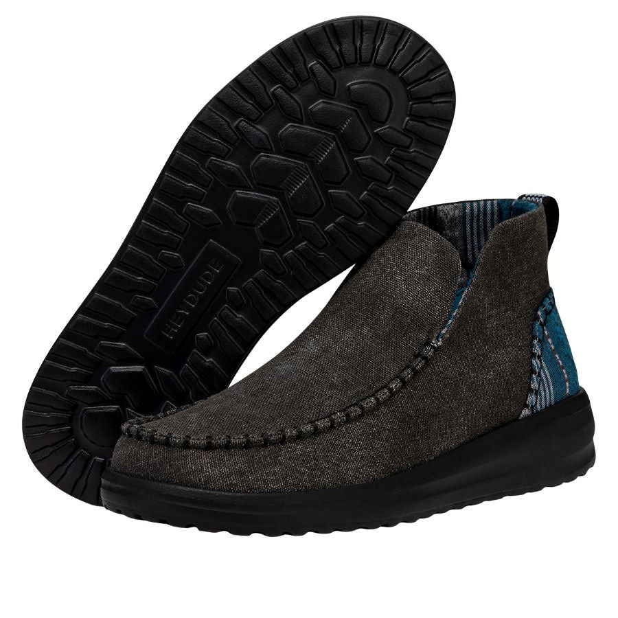 Denny Crafted Boot – Black/Black - Image 3