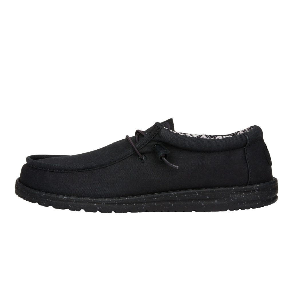 Wally Stretch Canvas Wide – Black/Black