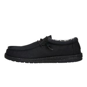 Wally Stretch Canvas Wide – Black/Black