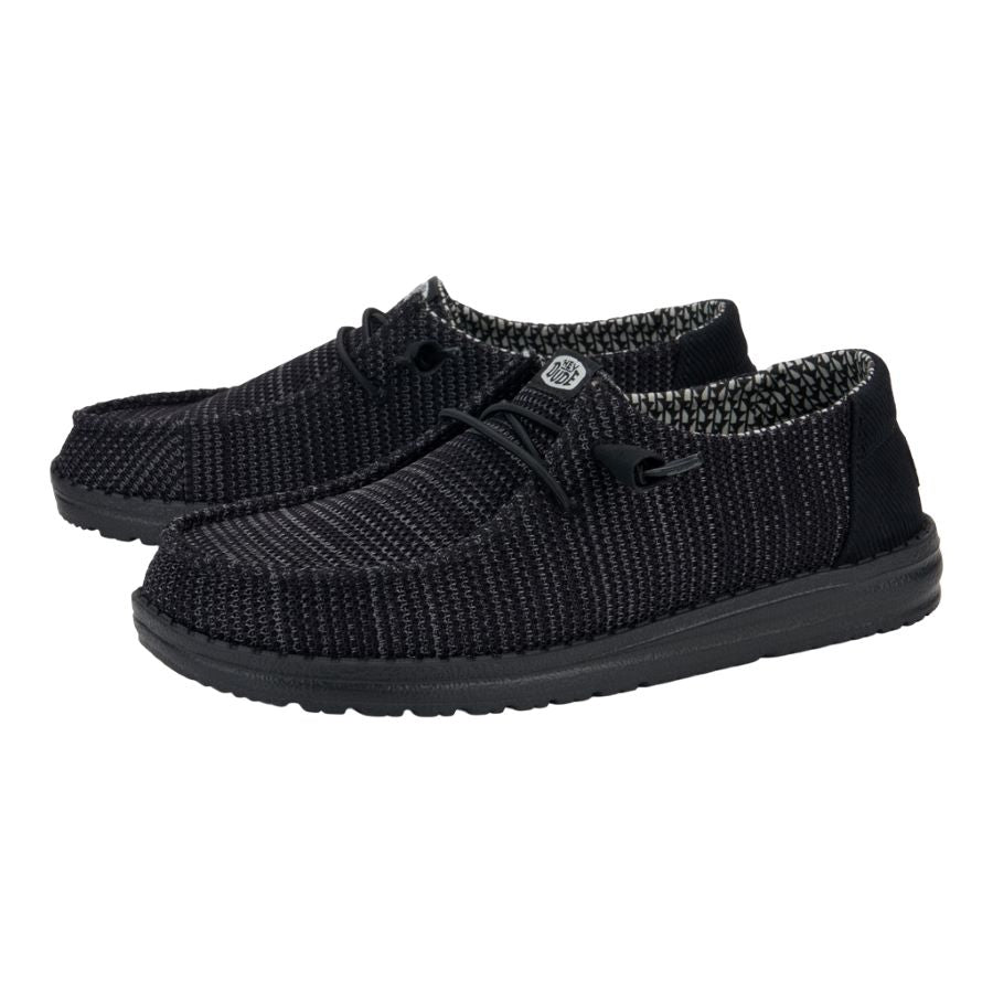 Wendy Stretch Sox – Black/Black - Image 2