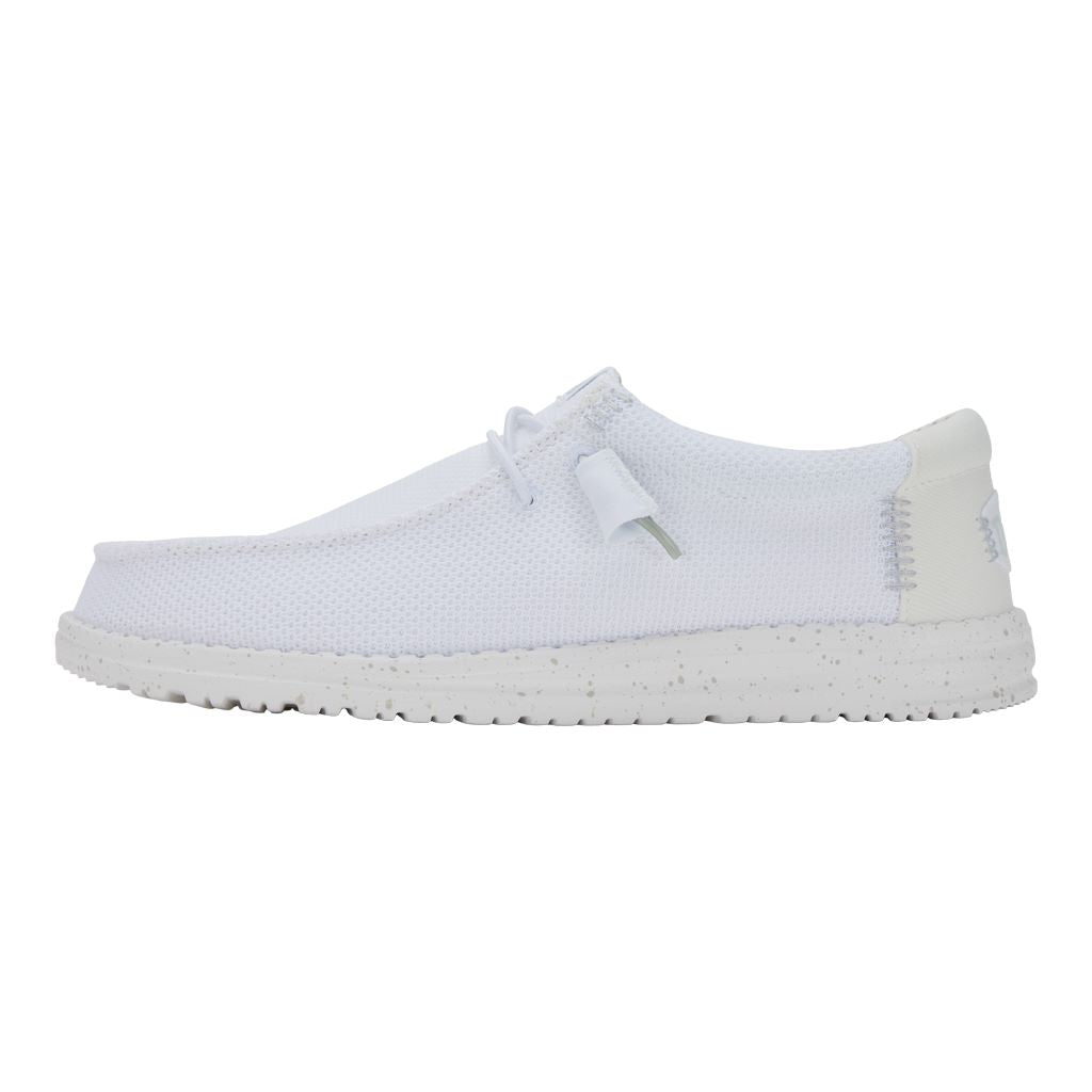 Wally Stretch Sox Wide – White