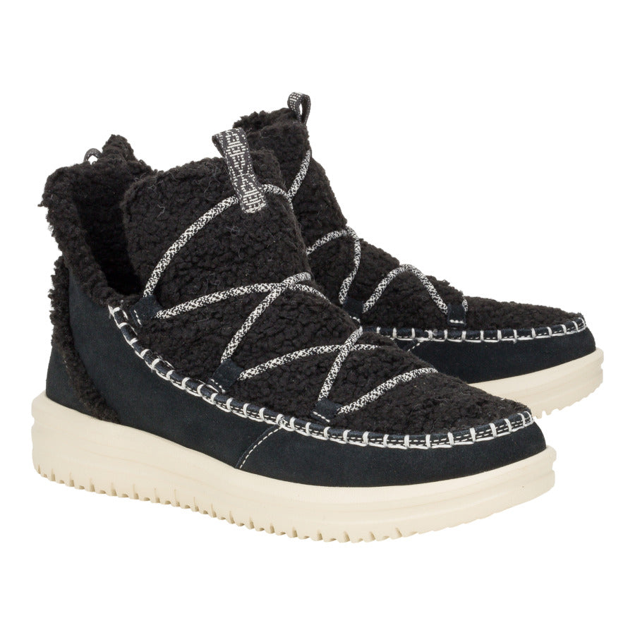 Camden Suede Cozy – Black - Image 3