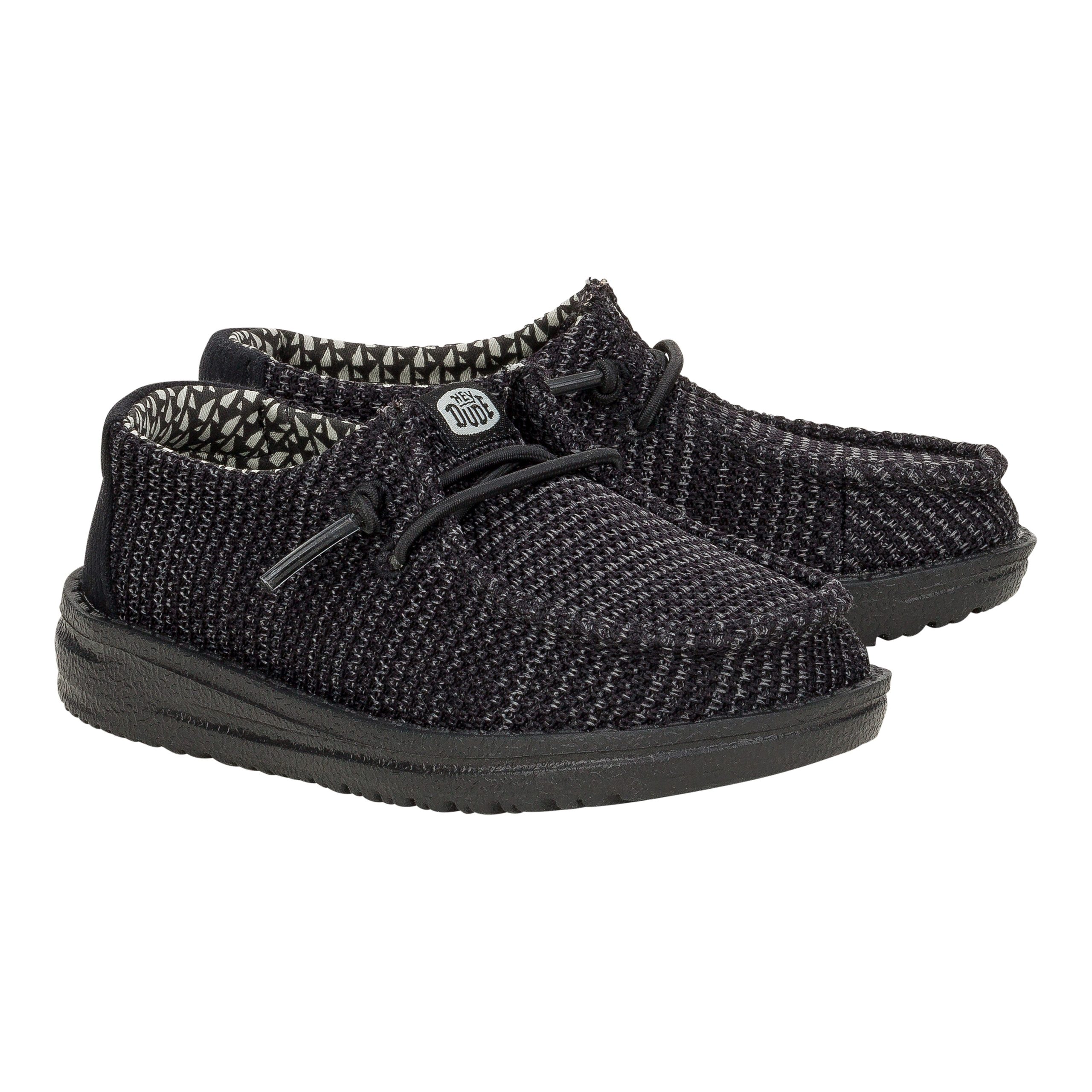 Wendy Toddler Stretch Sox – Black/Black - Image 2