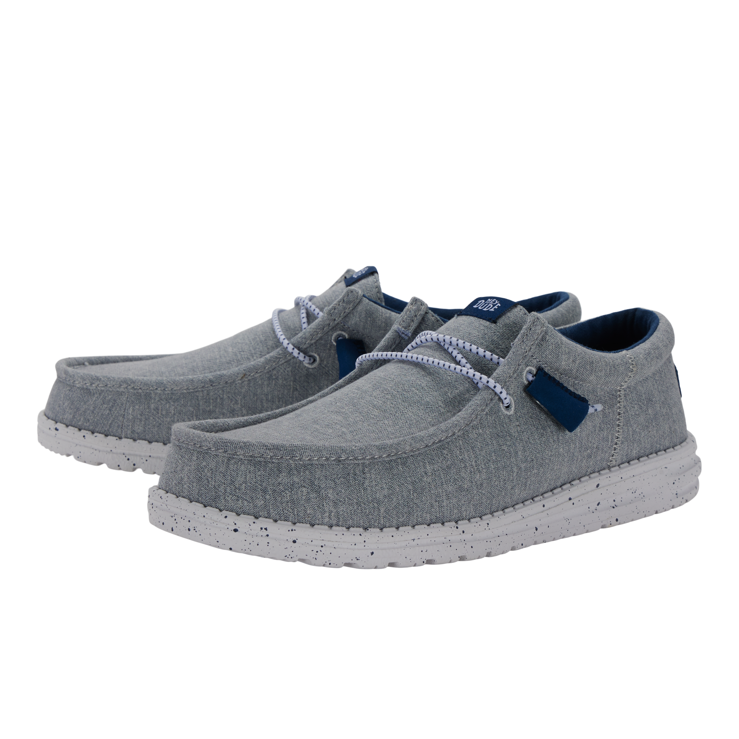 Wally Funk Heathered Knit – Grey Blue - Image 2