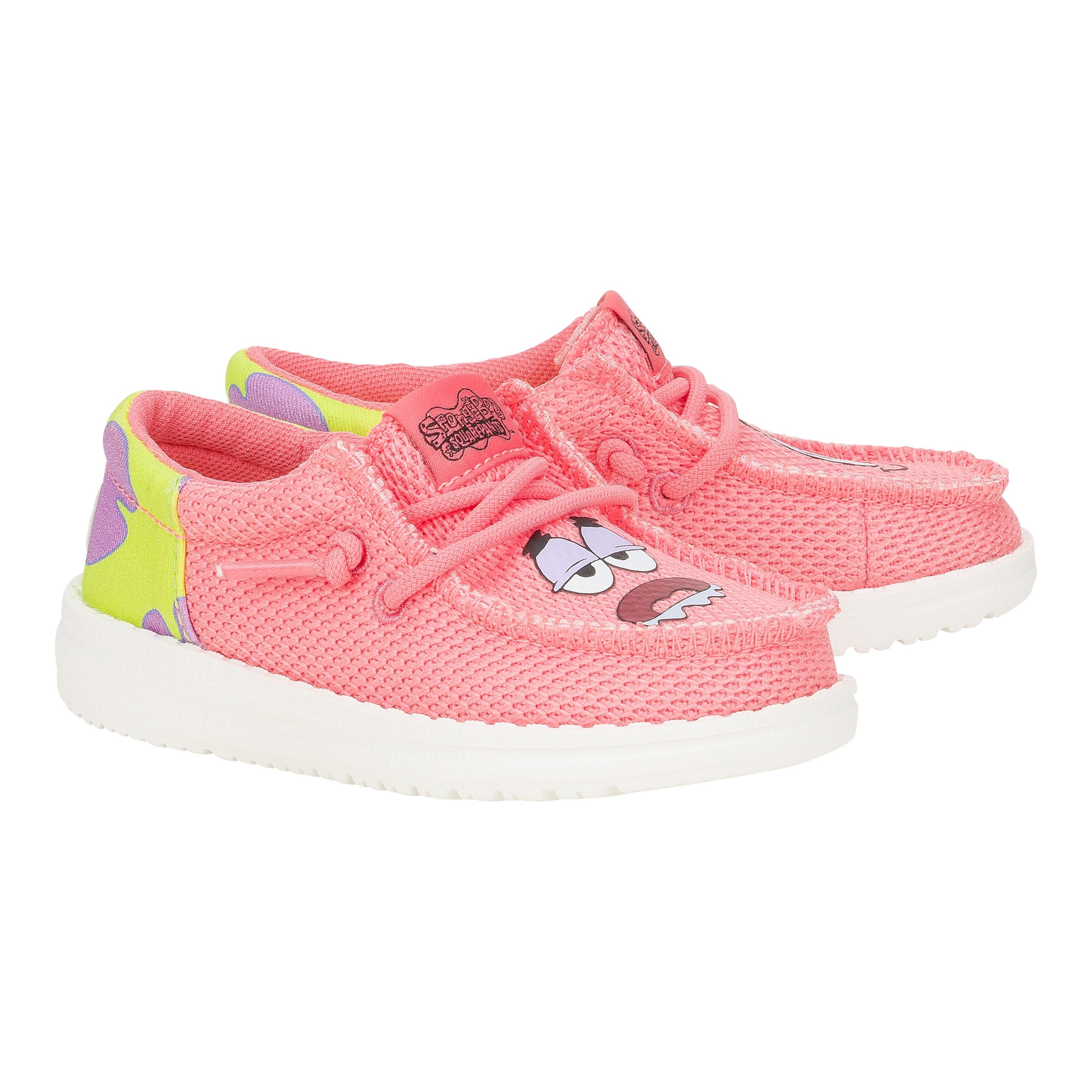 Wally Funk Toddler SpongeBob Patrick – Pink/Green - Image 2