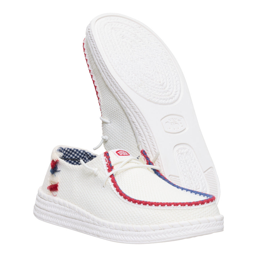 Wendy Espadrille Americana – White - Image 3