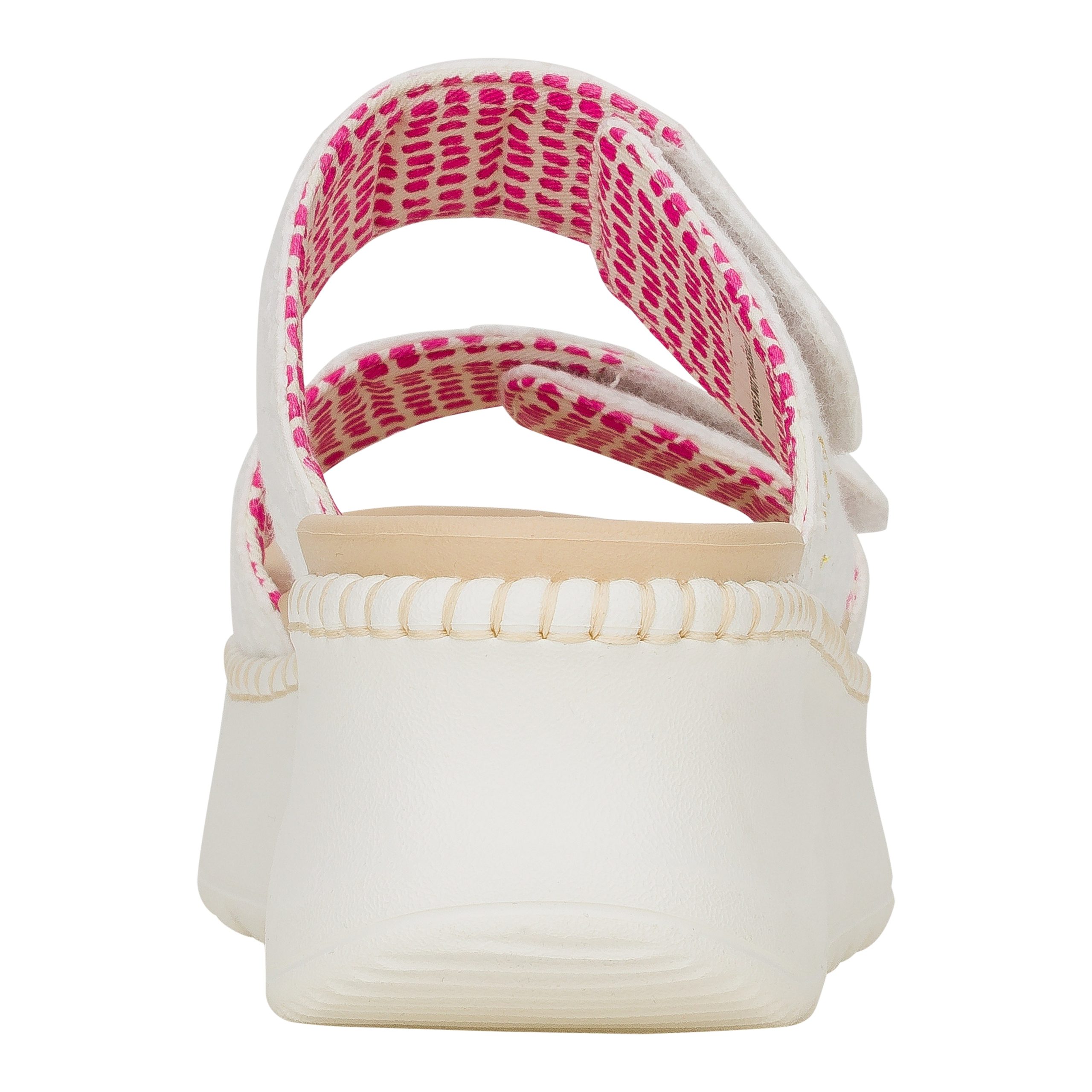 Delray Slide Eyelet – White - Image 5