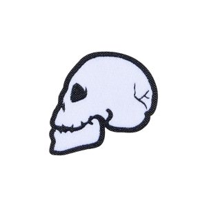 Skull Patch – Skull White Black