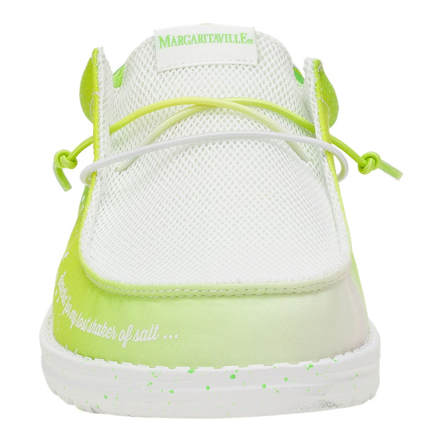 Wally Margaritaville 2 – White/Lime - Image 5