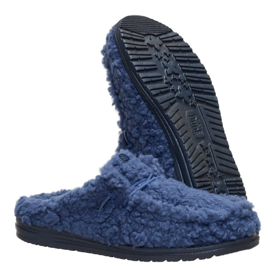 Wally Slipper – Navy - Image 4