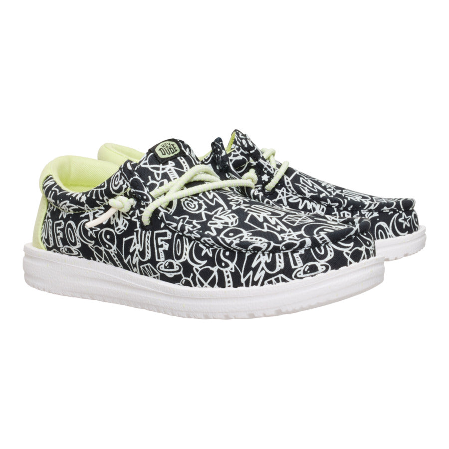 Wally Youth Space Glow – Black/White - Image 2