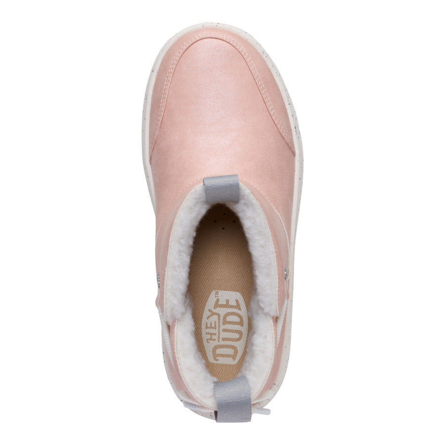 Camden Bow Boot Youth Cozy – Sparkle Pink - Image 6