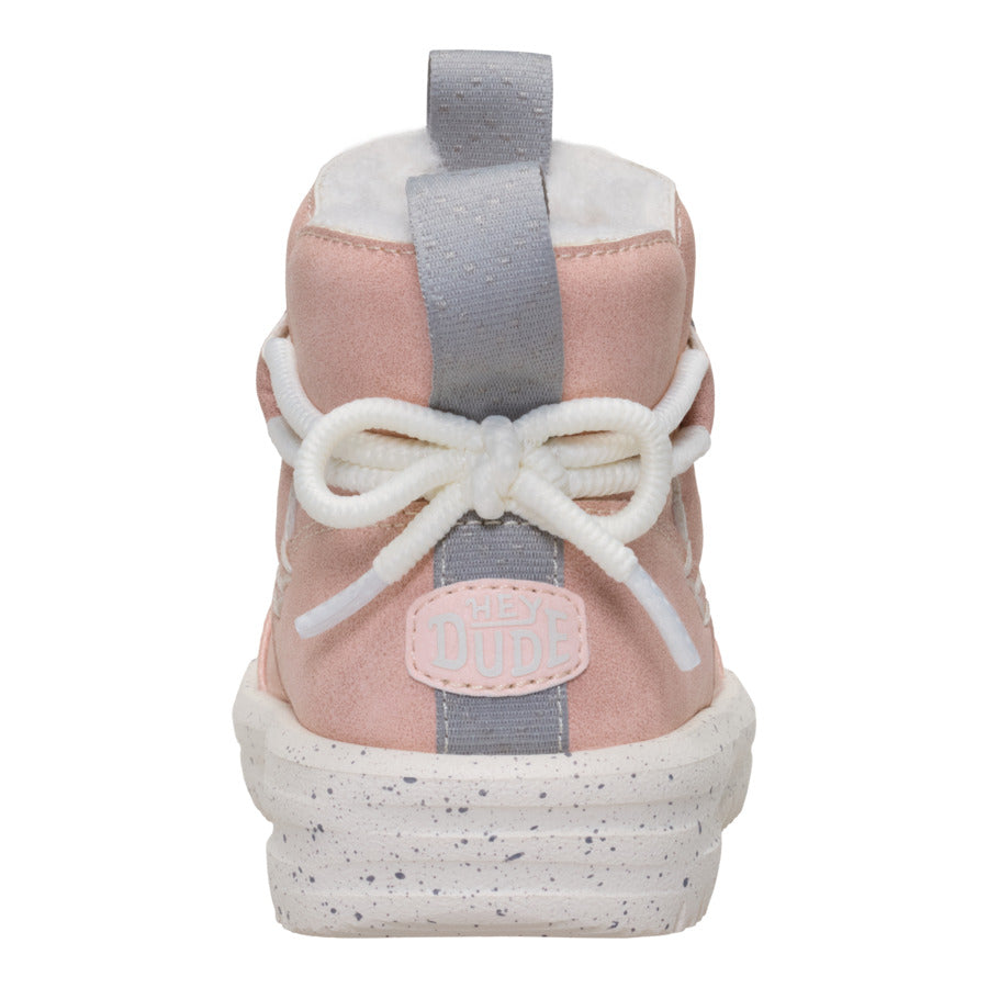 Camden Bow Boot Toddler Cozy – Sparkle Pink - Image 5