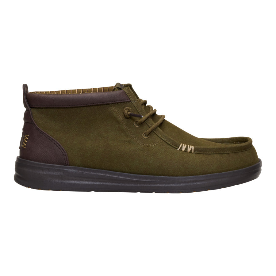 Wally Mid Gripr Vin Classic – Dark Olive/Mole Brown - Image 8
