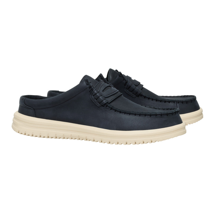 Wally Nxt Mule Leather – Black/Wood Ash - Image 2