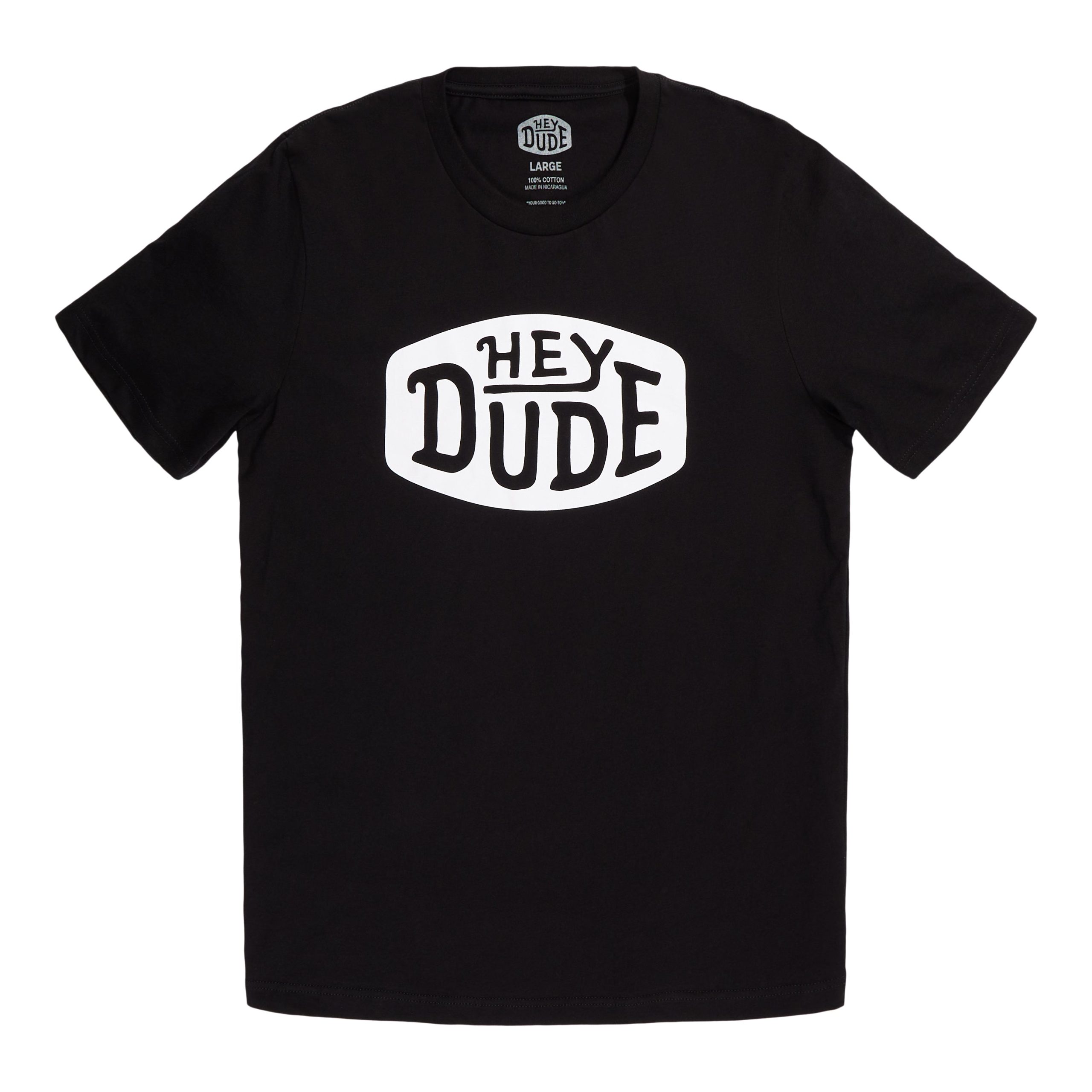 Go To Chest Buckle Tee – Black