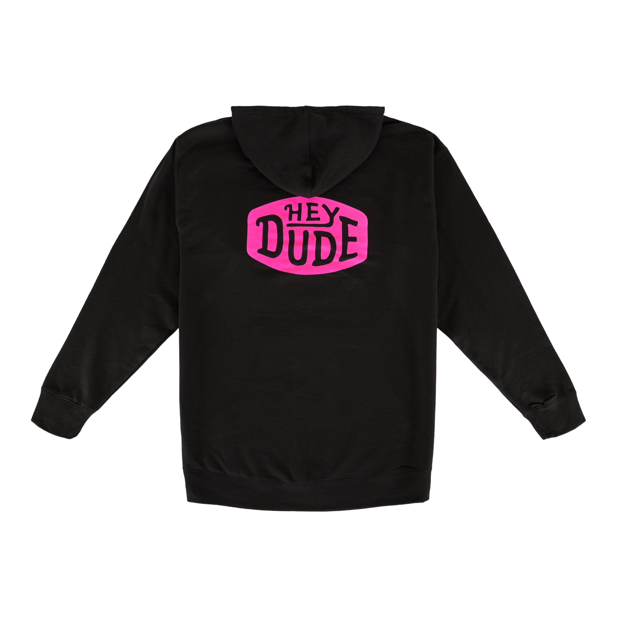 Go To Buckle Hoodie – Black/Pink - Image 2