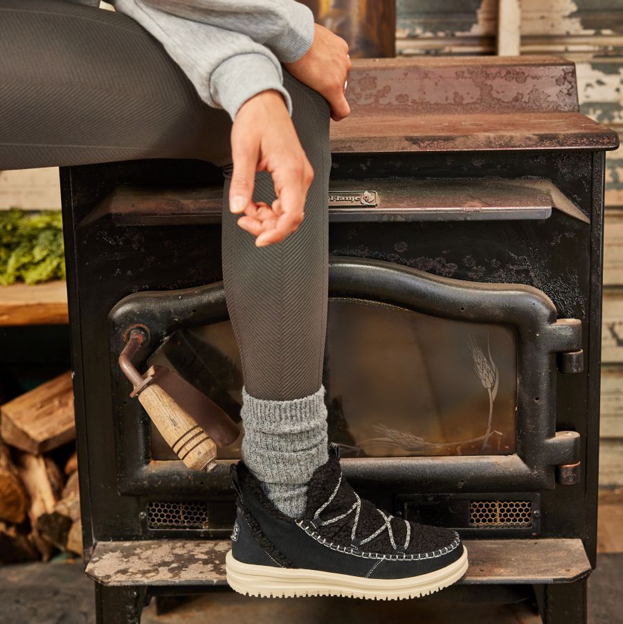 Camden Suede Cozy – Black - Image 7