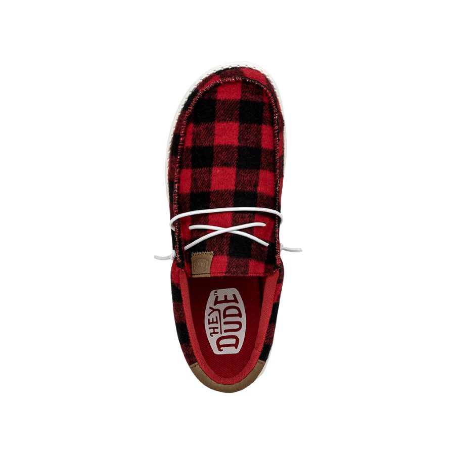 Wally Buffalo Plaid - Red and Black Plaid - Image 6