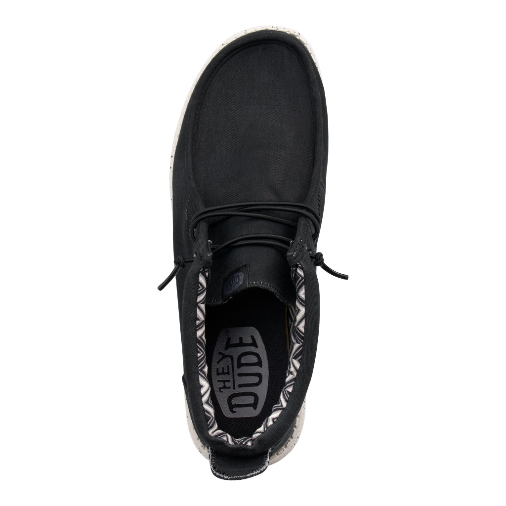 Wally Mid Canvas - Black/White - Image 7
