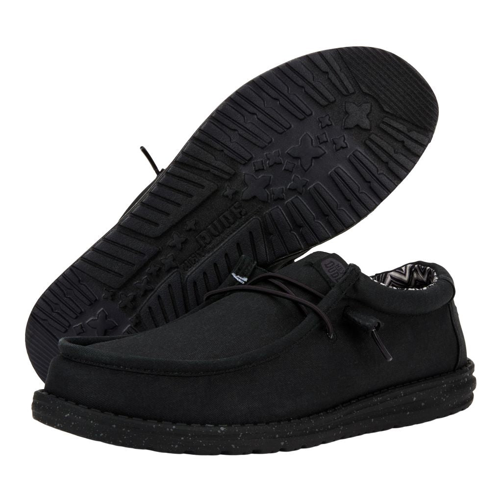 Wally Stretch Canvas Wide - Black/Black - Image 3