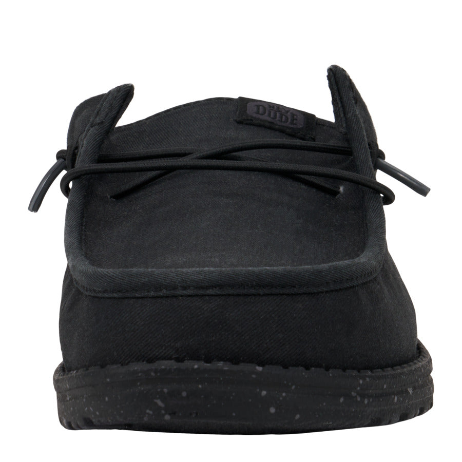 Wally Slip Stretch Canvas - Black/Black - Image 2