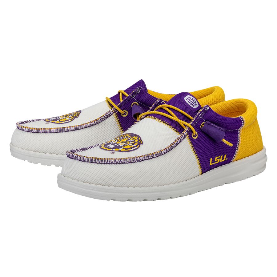 Men-s Wally Tri LSU - LSU Purple/Gold - Image 3