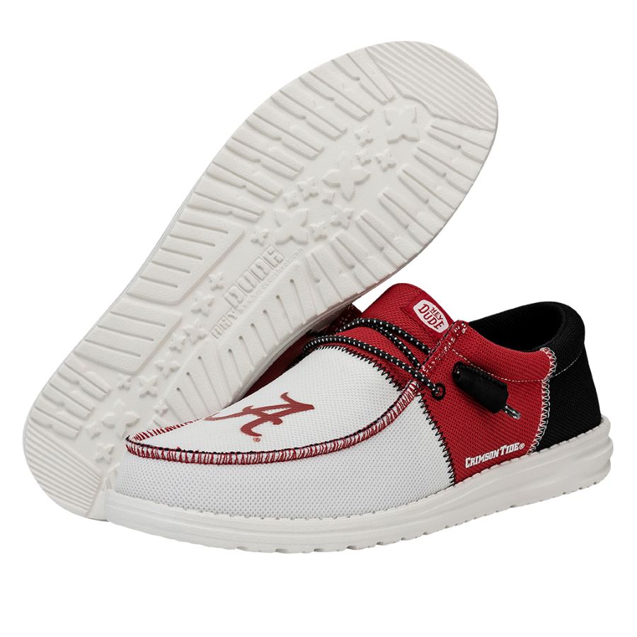Men-s Wally Tri Alabama Crimson Tide - Bama Crimson/White - Image 4
