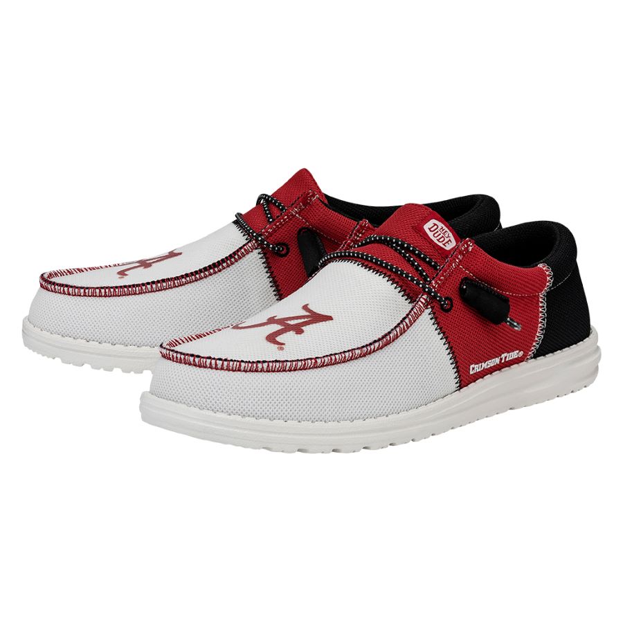 Men-s Wally Tri Alabama Crimson Tide - Bama Crimson/White - Image 3