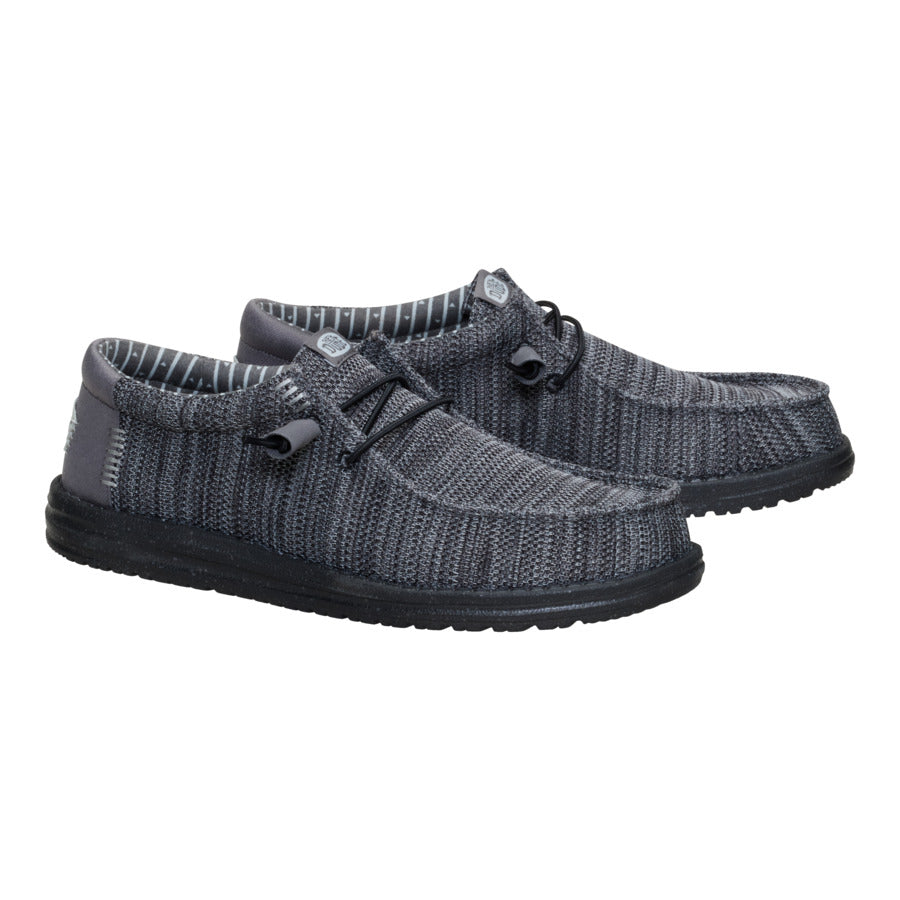 Wally Stretch Sox - Granite Grey/Black - Image 2