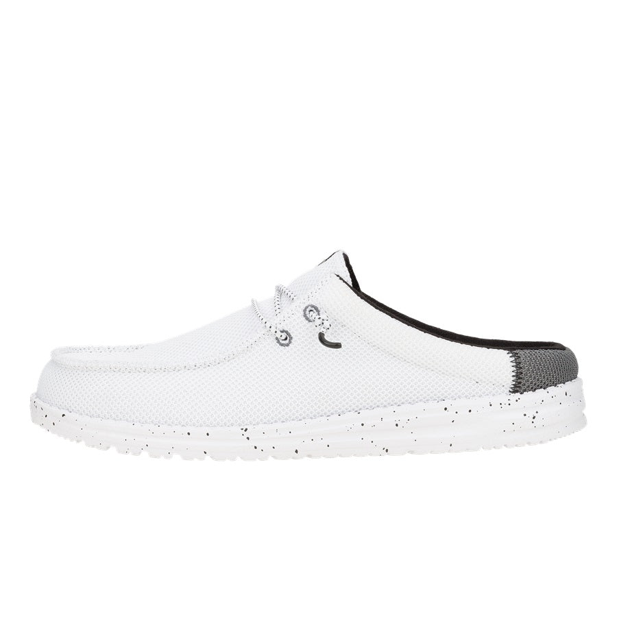 Wally Slip Varsity - White/Black