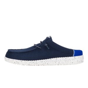Wally Slip Varsity ÿ Navy