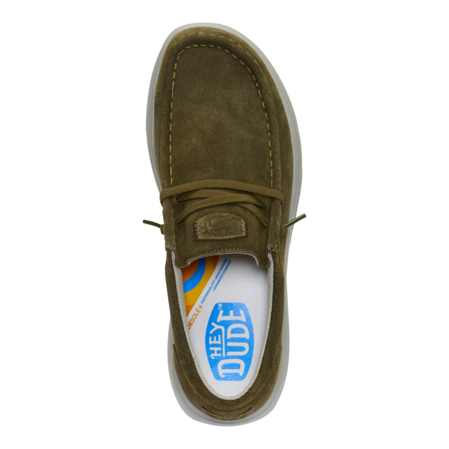 Wally Comf Suede - Dark Olive/Stone Grey - Image 6