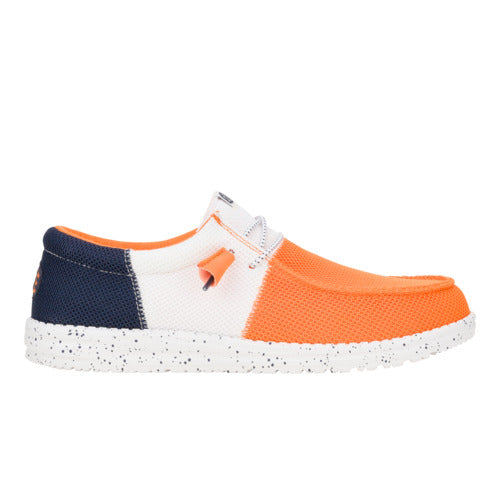 Wally Tri Varsity Mesh - Orange/White - Image 8