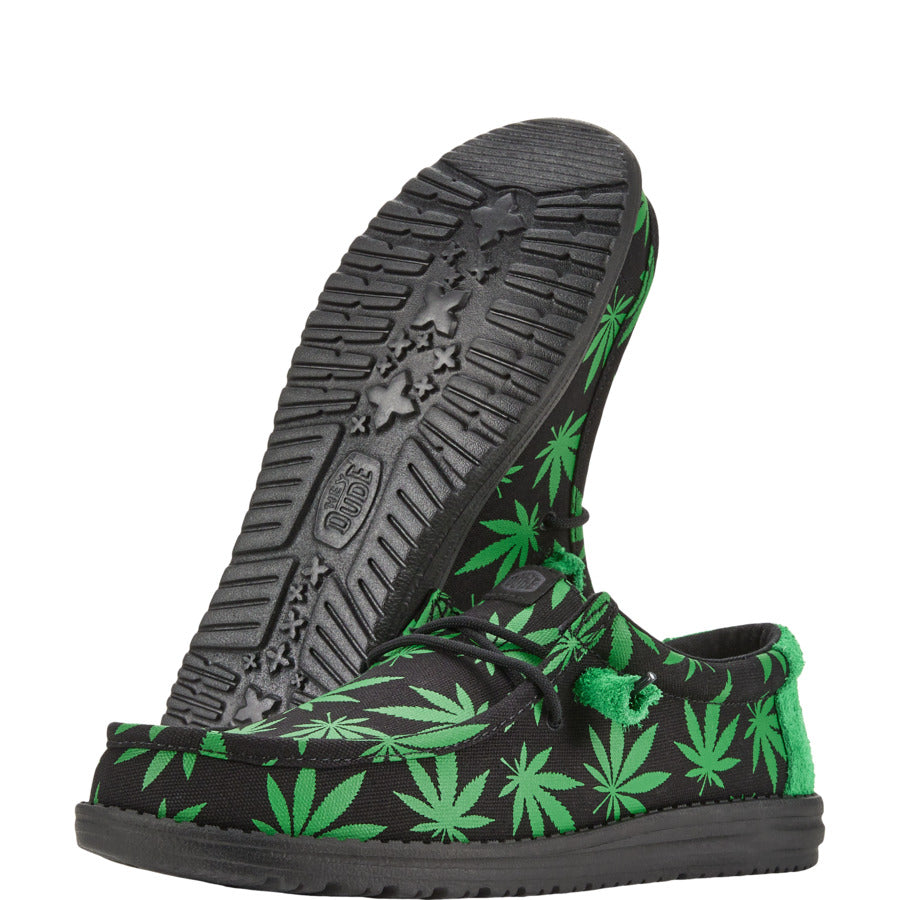 Wally Dazed ‘N Dude - Black/Green - Image 3