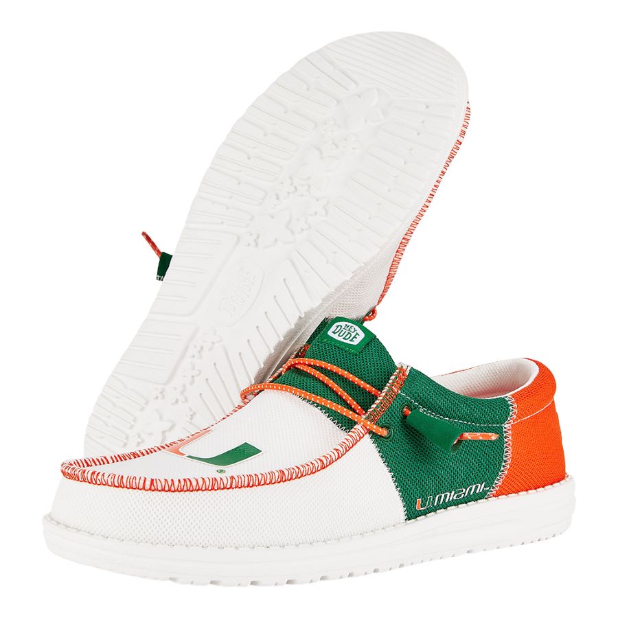 Wally Tri U of Miami - Miami Deep Green/Orange - Image 4