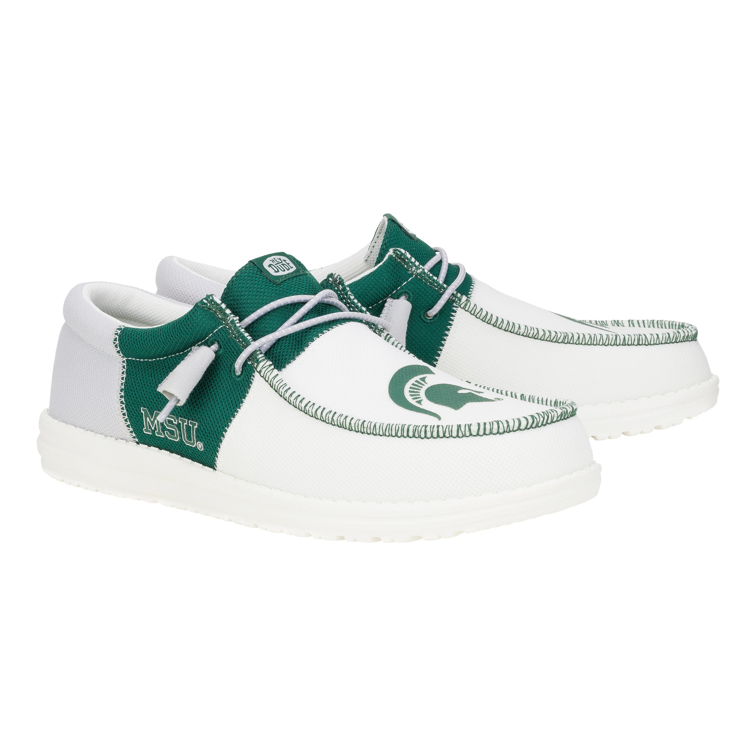 Men-s Wally Tri Michigan State - Michigan State Green/Green - Image 3