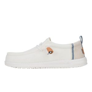 Wally Craft Linen ÿ White/Stone Grey