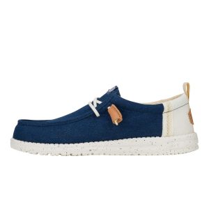 Wally Craft Linen ÿ White/Sargasso Blue