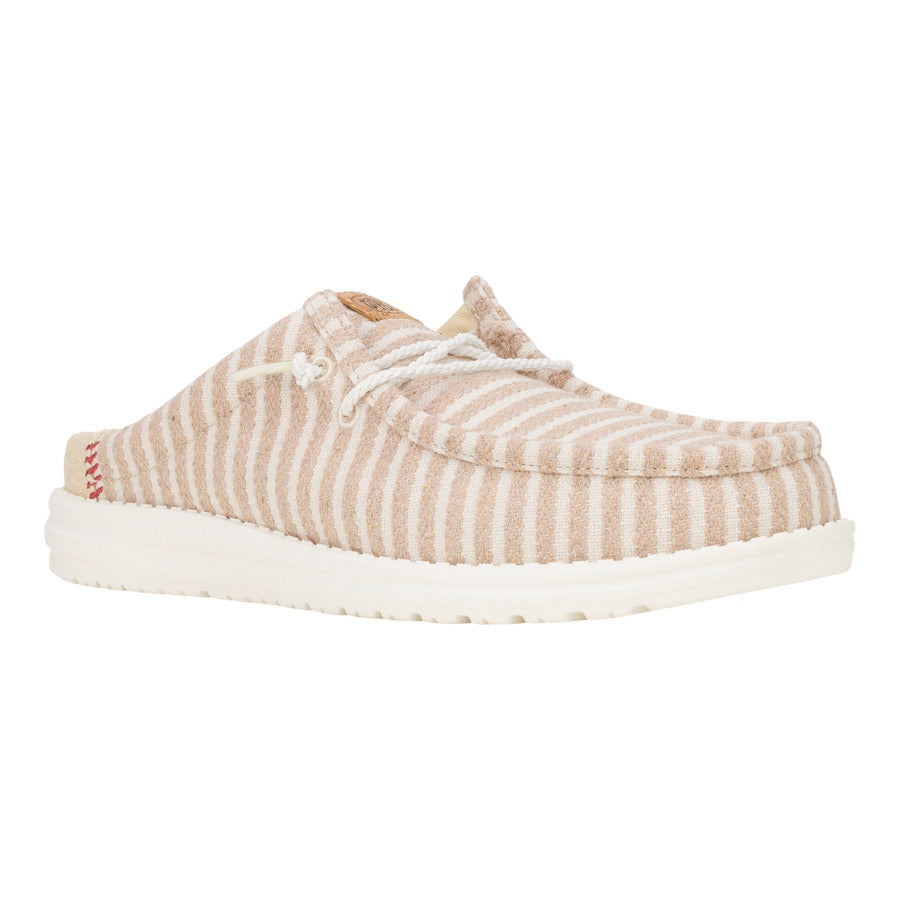 Wally Slip Resort - Tan/White - Image 8