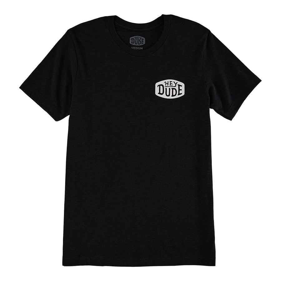 HEYDUDE Buckle Tee ÿ Black