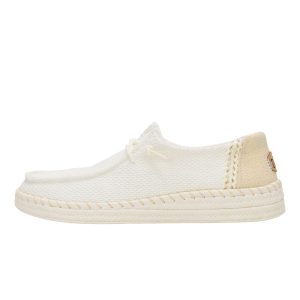 Wendy Espadrille Woven ÿ White