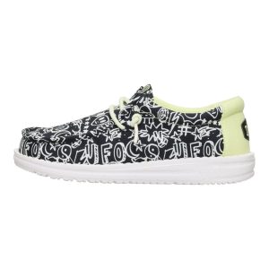 Wally Youth Space Glow ÿ Black/White