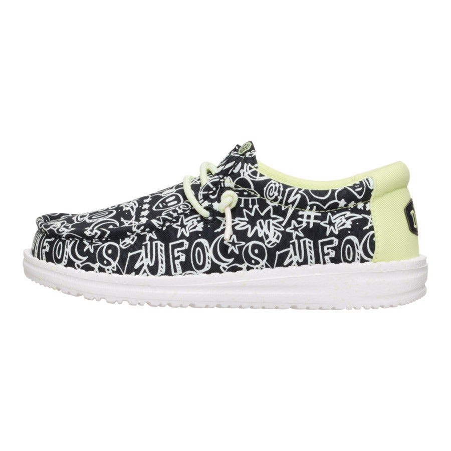 Wally Youth Space Glow ÿ Black/White