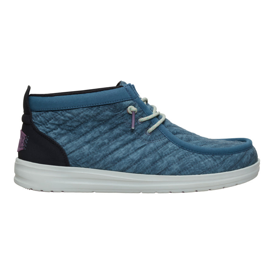 Wally Mid Gripr Washed Quilt - Stormy Blue/Multi - Image 7