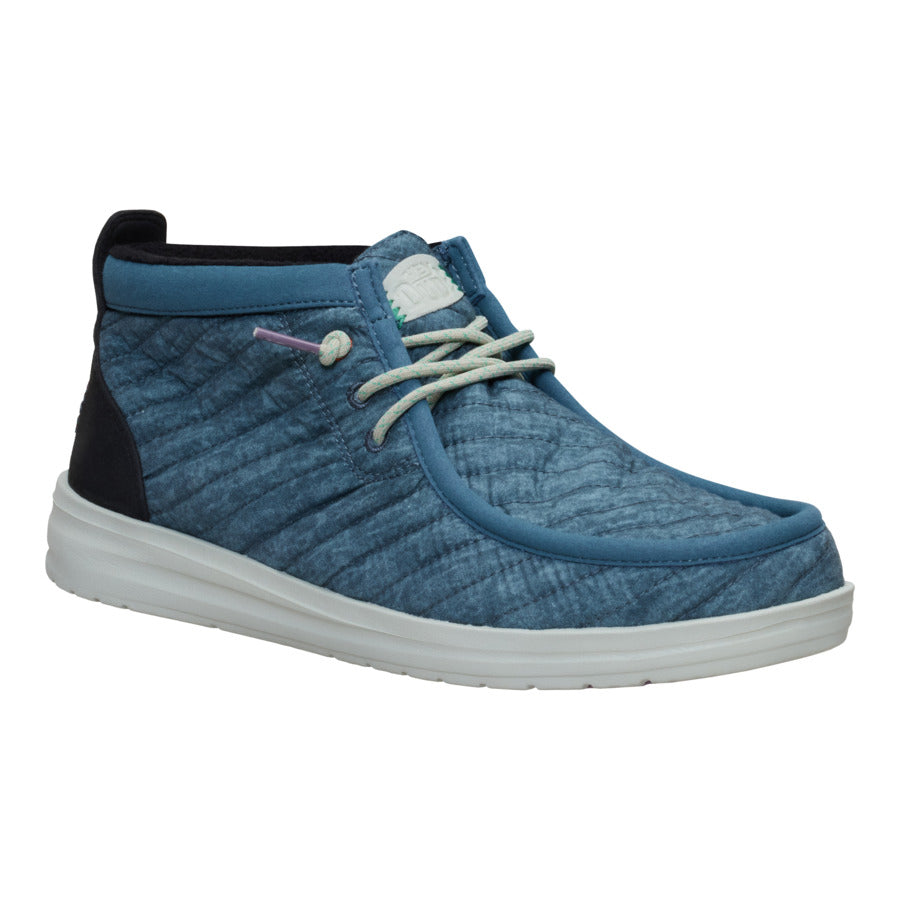 Wally Mid Gripr Washed Quilt - Stormy Blue/Multi - Image 8