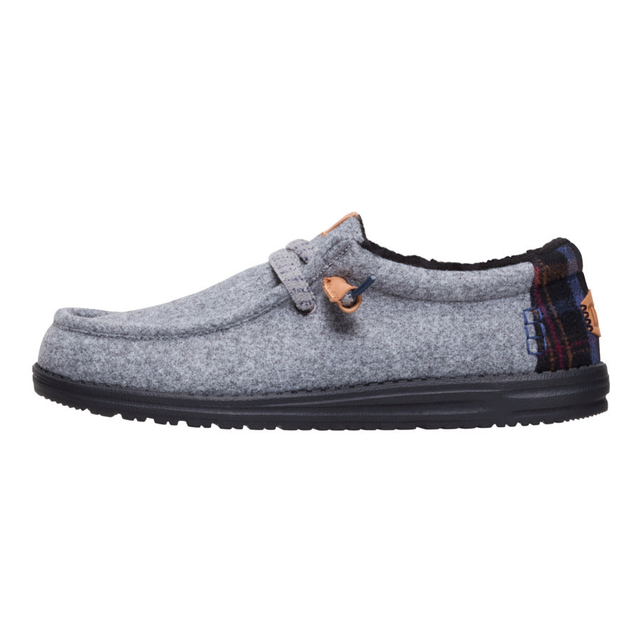 Wally Cozy Plaid ÿ Smoke Grey/Multi