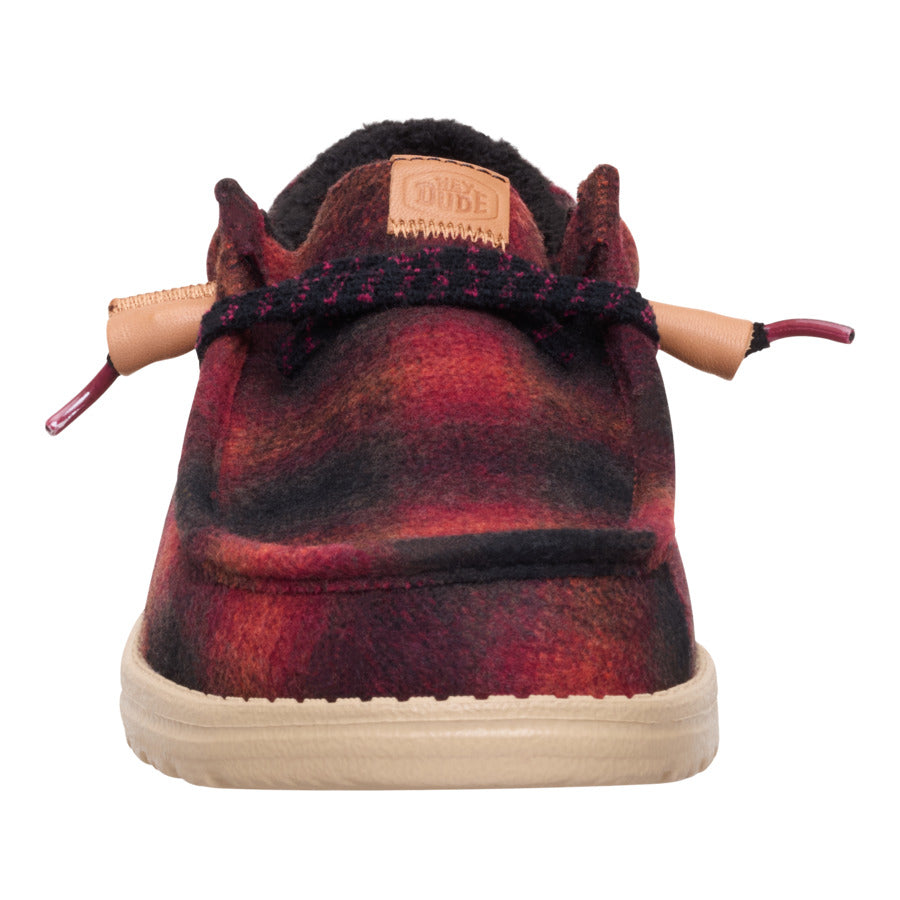 Wally Cozy Plaid - Red Plaid/Black - Image 4