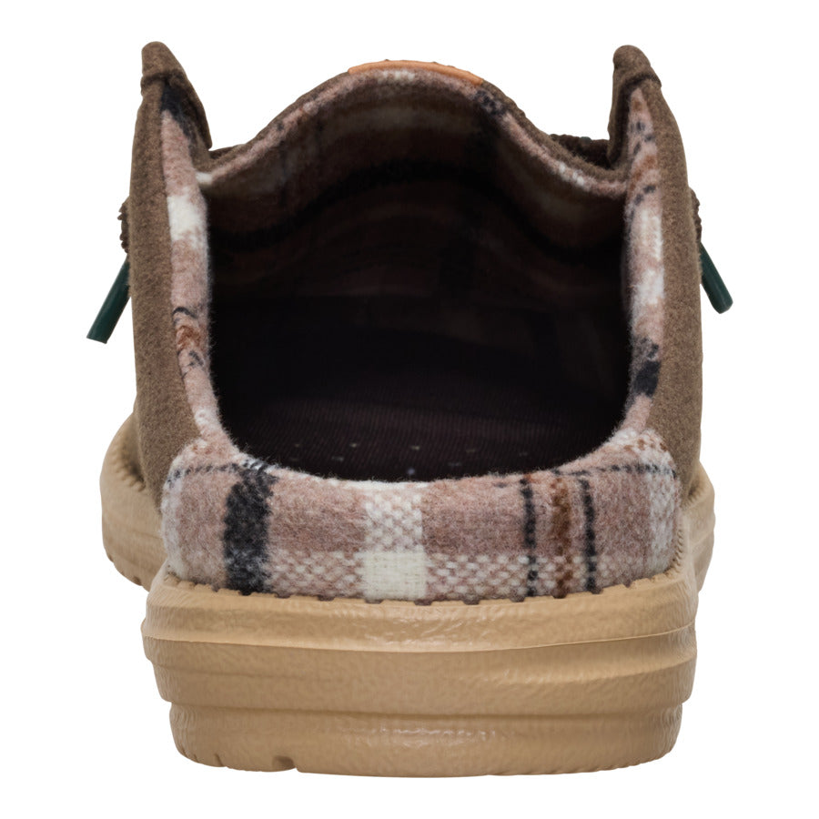 Wally Slip Cozy Plaid - Major Brown/Multi - Image 5