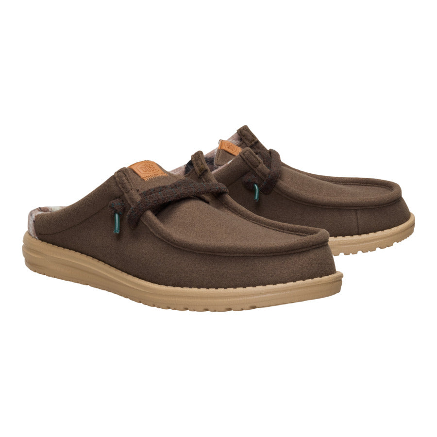 Wally Slip Cozy Plaid - Major Brown/Multi - Image 2
